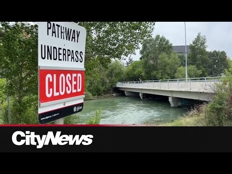 Rising rivers, upcoming rain prompts safety warnings in Calgary