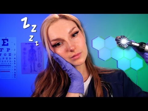 ASMR Cranial Nerve Exam by Sleepiest Doctor Ever