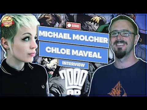 Rebellion 2000 AD comics are back in America! Michael Molcher Interview! Judge Dredd | Nemesis