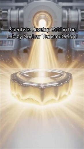 Scientists Develop Gold in the Lab: Nuclear Transmutation Explained!