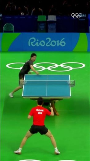 Is this the greatest point in Olympic table tennis history? 🔥