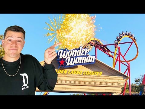 Six Flags Fiesta Texas HUGE CROWDS & FIREWORKS 12-27-2025