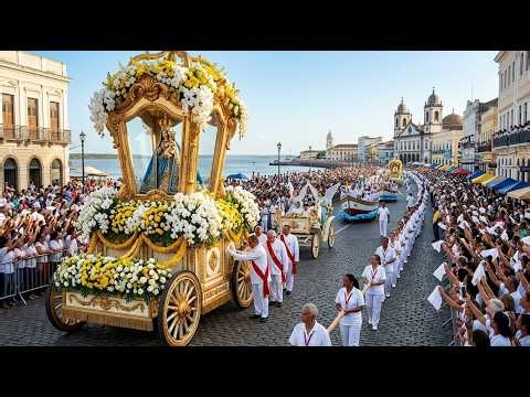 🇧🇷 Brazil Cirio de Nazare Parade 2026 🙏 2 Million Pilgrims in Belem do Para
