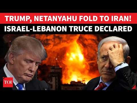 Iran Scores Big Lebanon Victory; Trump REINS IN Netanyahu Finally As U.S Imposes Ceasefire On Israel