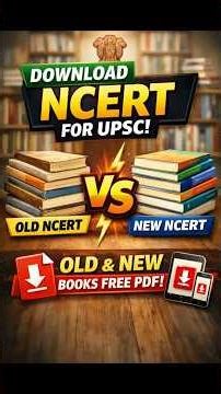UPSC NCERT Download 🔥 Old & New Books FREE! By Mukesh Pukhraj