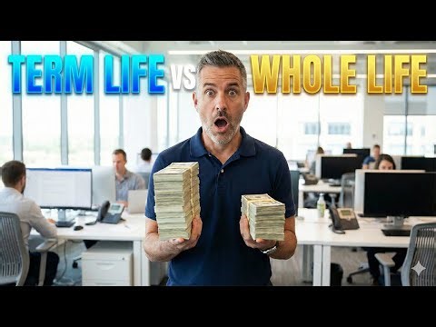 Term Life vs Whole Life: The Math They Hide From You