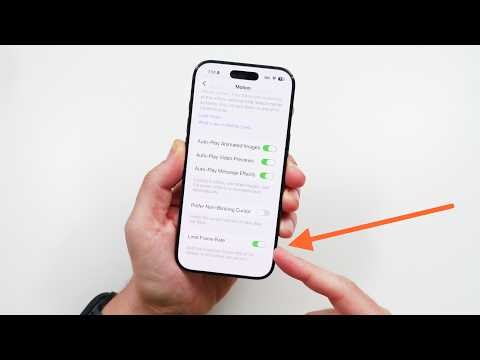 How To Disable Promotion on iPhone