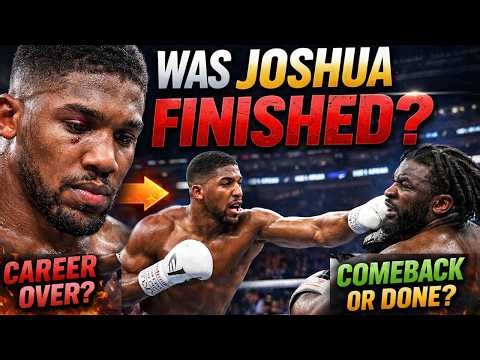 Was Anthony Joshua FINISHED? The Truth Behind His Comeback vs Jermaine Franklin!
