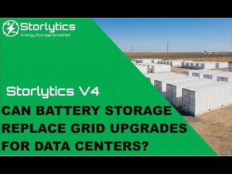 Storlytics V4 Case Study: BESS for Data Center Interconnection Compliance