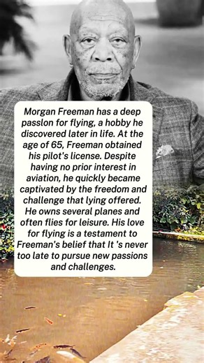 He Got His Pilot's License at 65 — Morgan Freeman's Incredible Late-Life Passion