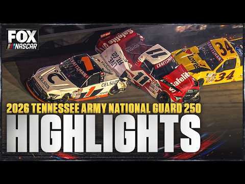 NASCAR Craftsman Truck Series: Tennessee Army National Guard 250 Highlights 🏁 NASCAR on FOX