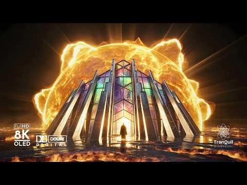 Relaxing Sleep Music + Solar Frequency 🌿 8 Hours Deep Healing Meditation for Insomnia