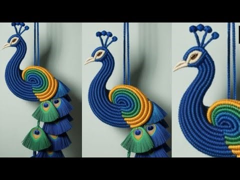 macrame peacock wall hanging is live/macrame swan new design/#macrame/#shorts/#short/#yt/#ytshorts