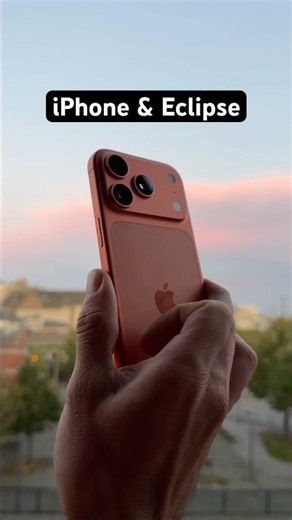 Capture Eclipse on iPhone!