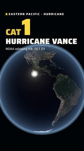 Hurricane Vance — Category 1, 85 mph Winds