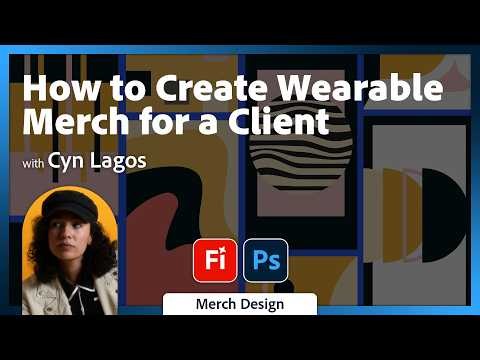 How to Create Wearable Merch for a Client with Cyn Lagos
