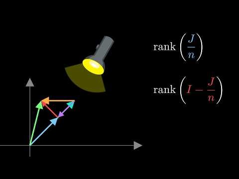 Projection and Rank | Degrees of Freedom Ch. 4