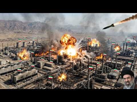 17 MINUTES AGO! US Air Force DESTROYS Iranian Nuclear Depot in Deadly Missile Attack - Arma 3