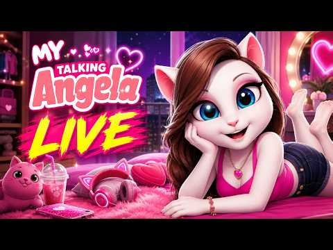 🔴 LIVE 💖 My Talking Angela LIVE! | Endless Fun & Cute Moments!