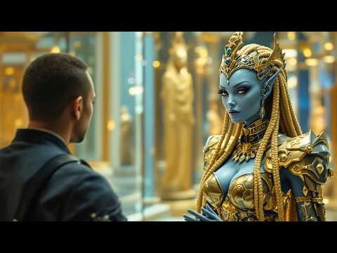 The Alien Woman Entered My Shelter to Escape the Storm, Then Froze When She Saw I Was Human