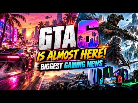 Gaming News 2026: GTA 6, New Releases & HUGE Announcements!