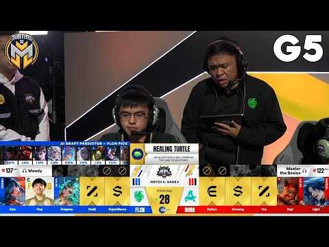 AURORA PH vs TEAM FALCONS - Game 5 | MPL PH S18 | PLAYOFFS DAY 3