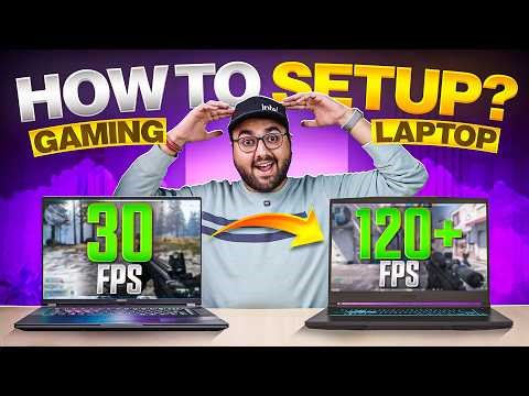 How To Setup Your Gaming Laptop Like a PRO ?! 🎮🔥 | GTV Ep 15