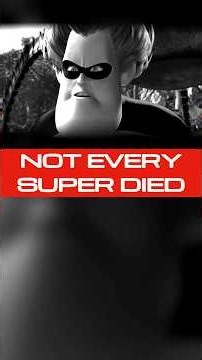 Syndrome Did NOT Kill Every Super (Incredibles Theory)