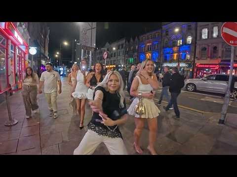 Cardiff 4K Night Walk | Amazing Nightlife City Centre 🏴󠁧󠁢󠁷󠁬󠁳󠁿