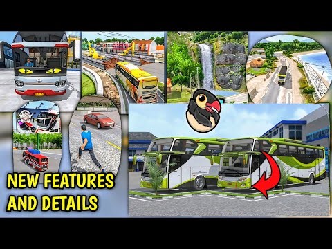 🚚New Update 4.5! - Added New Jobs, New Buses & more in Bus Simulator Indonesia 🏕 | Bus Gameplay