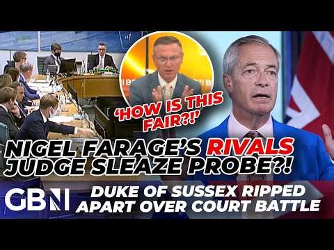 Nigel Farage's financial sleaze probe 'BIASED' with political rivals - 'How is that a fair hearing?'