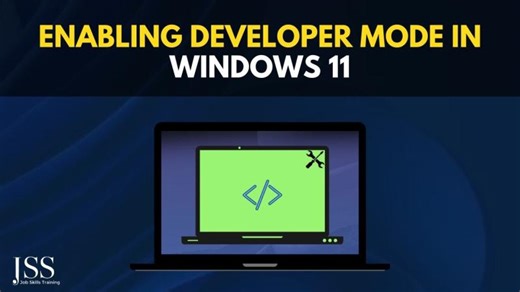 Windows 11: Enabling Developer Mode | Unlock Developer Tools Features | EDTECH4D - JOBSKILLSHARE