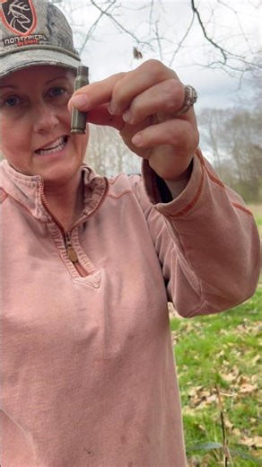 Camera Momma says “When you don’t have a nail use a 308 shell casing! #Hunting #jesus #outdoors