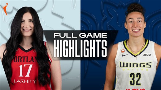 Portland Fire vs. Dallas Wings | FULL GAME HIGHLIGHTS | August 25, 2026