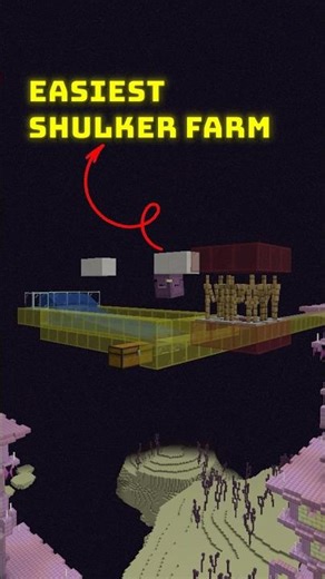 How To Make Shulker Farm Pocket and Bedrock Edition
