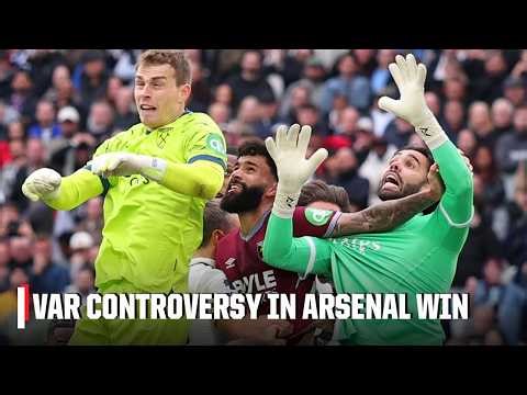 ‘ABSOLUTELY CORRECT!’ ✅ Arsenal bag HUGE West Ham win after VAR decision | ESPN FC