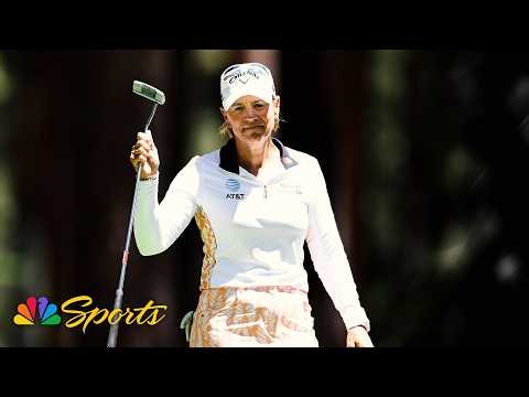 Annika Sorenstam lights up the crowd in Round 2 of 2026 American Century Championship | NBC Sports