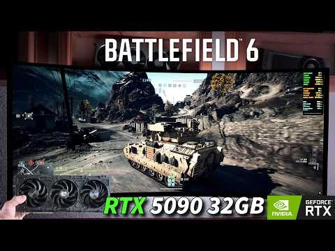 Battlefield 6 - RTX 5090 32GB - Ryzen 7 9800X3D | Alienware AW3425DW 34" Oled