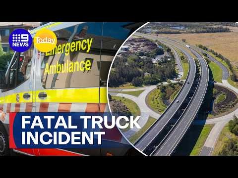 Horrific fatal crash closes M1 major commuter route | 9 News Australia