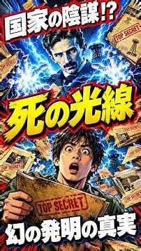 【ニコラ・テスラ】「死の光線」は本当に封印されたのか？史料でたどる真相 #科学解説 #宇宙 #ニコラテスラ