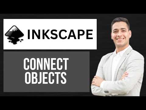 How to Connect Objects in Inkscape | Use Connector Tool