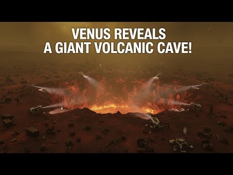 Venus Reveals a Giant Volcanic Cave!