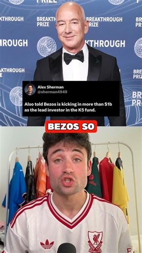 Jeff Bezos Invests more than $1 BILLION into LFC… 🤯💰