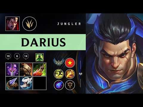 Darius Jungle vs Viego - VN Challenger Patch 26.03