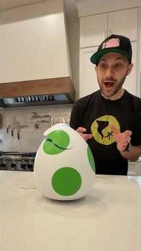 We hatched Yoshi #mario #yoshi