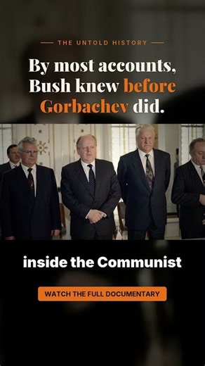 Yeltsin Called Bush Before Gorbachev Knew the USSR Was Over #Shorts