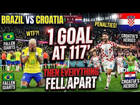 🔴 Brazil vs Croatia | 1 Goal at 117’… Then Everything Fell Apart