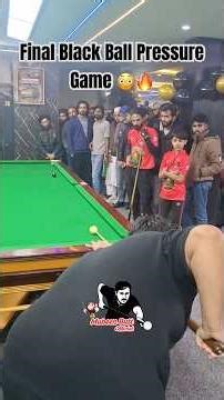 Snooker Final Black Ball Pressure Game, Umar Khan vs Afzaal Baba | Snooker 2026 #snooker #bestshots