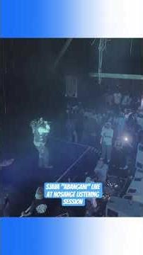 Sjava "Abangani" live at nosange listening session #theboystreams #sjava #emtee #Saudi #danyadevs