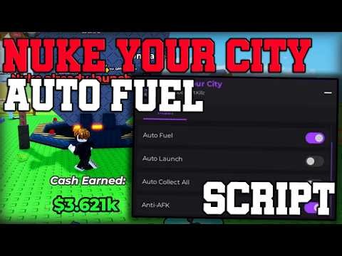 [💣OP] Nuke Your City OP Script Auto Fuel, Auto Collect, Auto Press - Roblox 2026